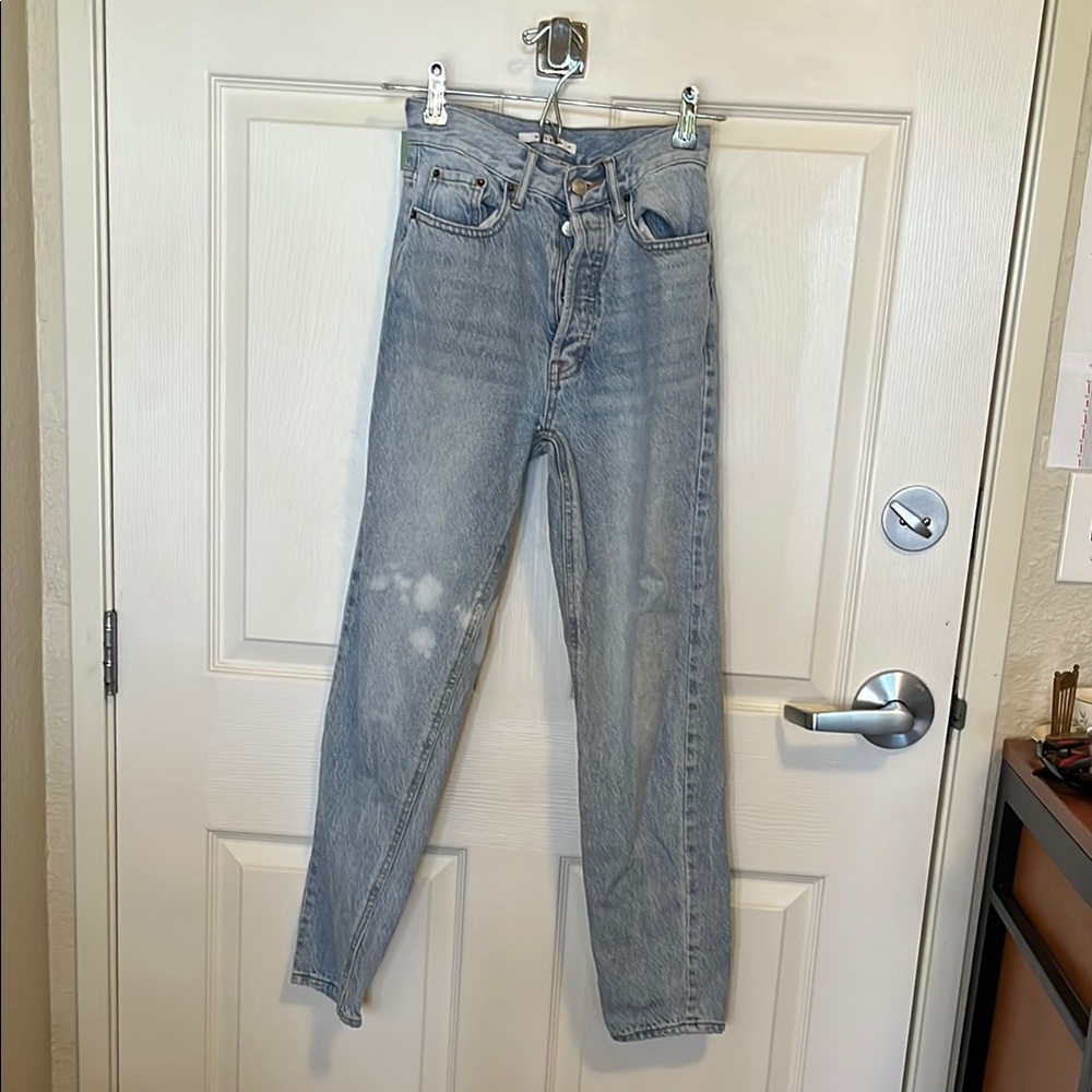 PacSun Light Blue Straight Leg Women's Jeans